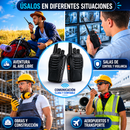 Kit x2 Radios Profesionales Baofeng UV-82 + Auriculares profesionales gratuitos